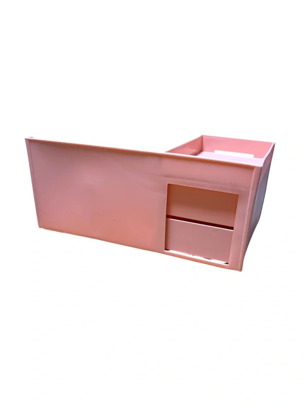 Large Makeup Cosmetic Storage Box Vanity 2 Drawer Organizer Jewelry Nail Polish